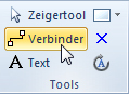 Auswahl Verbindertool in MS Visio